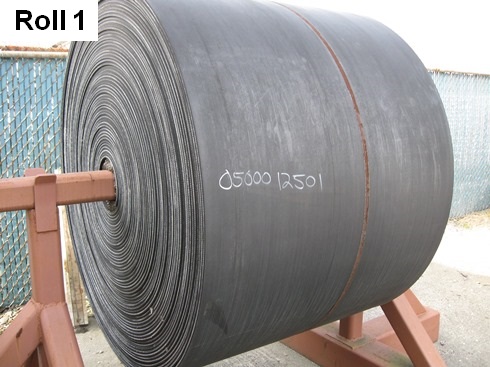 Four (4) Rolls conveyor belt